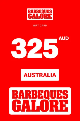 Product Image - Barbeques Galore 325 AUD Gift Card (Australia) - Digital Key
