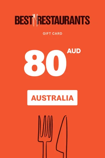 Best Restaurants 80 AUD Gift Card (Australia) - Digital Key