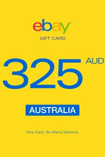 Product Image - eBay 325 AUD Gift Card (Australia) - Digital Key