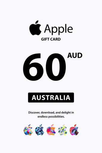 Apple 60 AUD Gift Card (Australia) - Digital Key