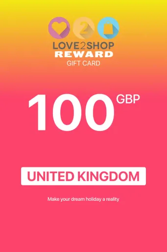 Love2Shop Reward 100 GBP Gift Card (United Kingdom) - Digital Key