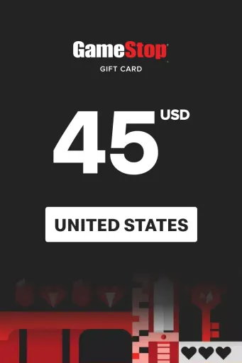 Product Image - GameStop 45 USD Gift Card (United States) - Digital Key