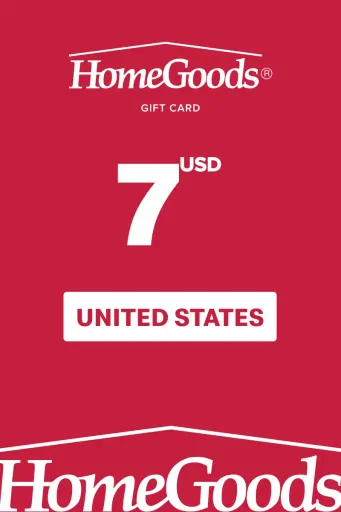 Homegoods 7 USD Gift Card (United States) - Digital Key