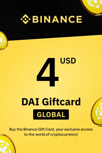 Binance (DAI) 4 USD Gift Card (Global) - Digital Key