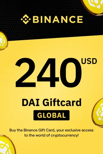 Binance (DAI) 240 USD Gift Card (Global) - Digital Key