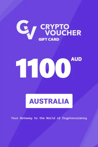 Crypto Voucher 1100 AUD Gift Card (Australia) - Digital Key