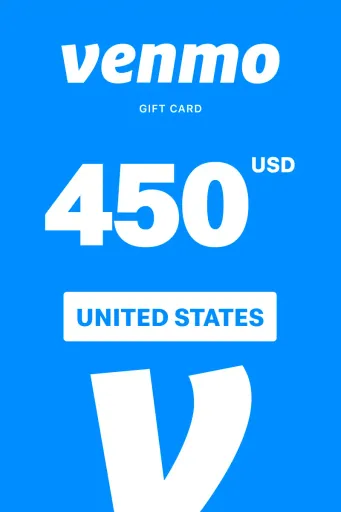 Venmo 450 USD Gift Card (United States) - Digital Key