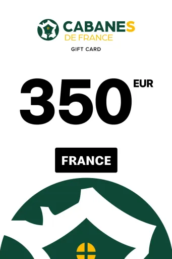 Cabanes de France 350 EUR Gift Card (France) - Digital Key