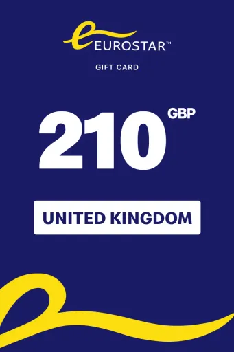 Eurostar 210 GBP Gift Card (United Kingdom) - Digital Key