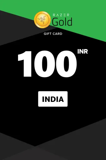 Buy Razer Gold 100 INR Gift Card India Digital Key