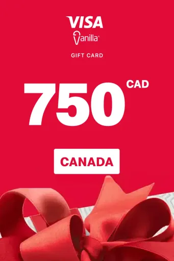 Vanilla Visa 750 CAD Gift Card (Canada) - Digital Key