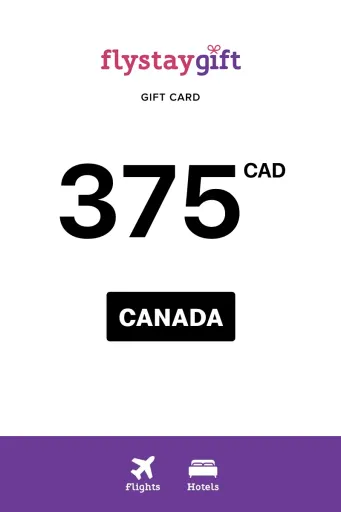 Flystay Gift 375 CAD Gift Card (Canada) - Digital Key