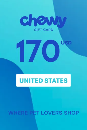 Chewy 170 USD Gift Card (United States) - Digital Key