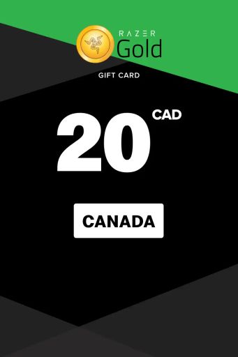 Razer Gold 20 CAD Gift Card (Canada) - Digital Key