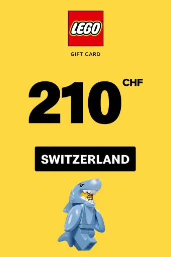 LEGO 210 CHF Gift Card (Switzerland) - Digital Key