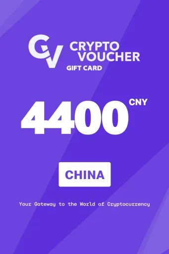 Crypto Voucher 4400 CNY Gift Card (China) - Digital Key