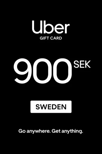 Uber 900 SEK Gift Card (Sweden) - Digital Key