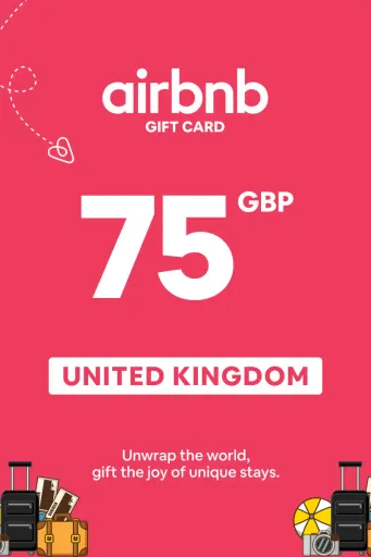 Airbnb 75 GBP Gift Card (United Kingdom) - Digital Key