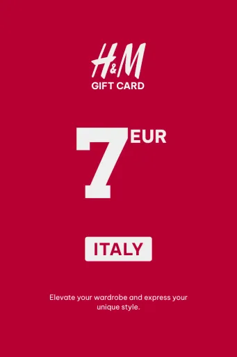 H&M 7 EUR Gift Card (Italy) - Digital Key