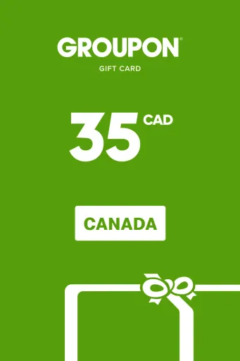 Groupon 35 CAD Gift Card (Canada) - Digital Key