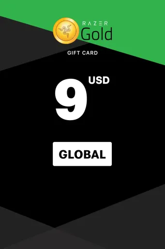 Razer Gold 9 USD Gift Card (Global) - Digital Key