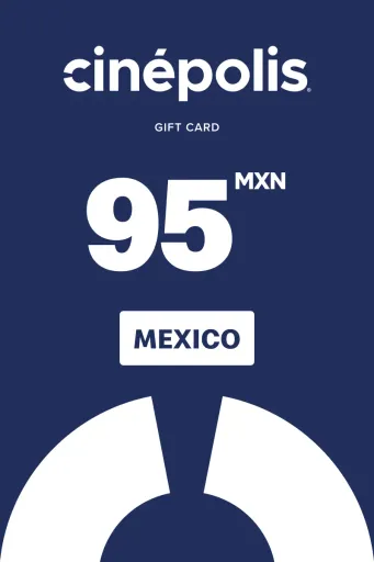 Cinepolis 95 MXN Gift Card (Mexico) - Digital Key