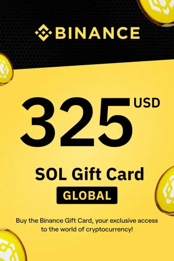Binance (SOL) 325 USD Gift Card (Global) - Digital Key