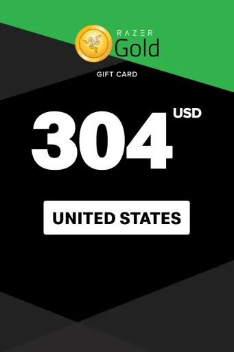 Razer Gold 304 USD Gift Card (United States) - Digital Key