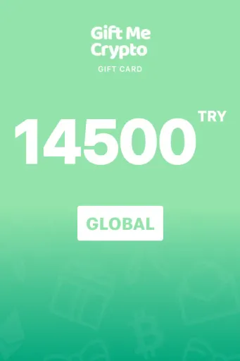 Gift Me Crypto 14500 TRY Gift Card (Global) - Digital Key