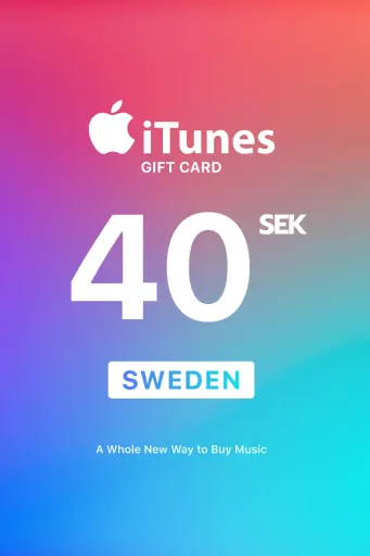 Apple iTunes 40 SEK Gift Card (Sweden) - Digital Key