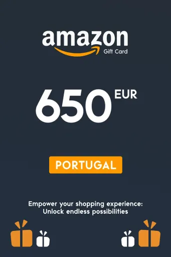 Amazon 650 EUR Gift Card (Portugal) - Digital Key