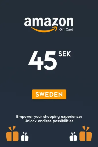 Amazon 45 SEK Gift Card (Sweden) - Digital Key