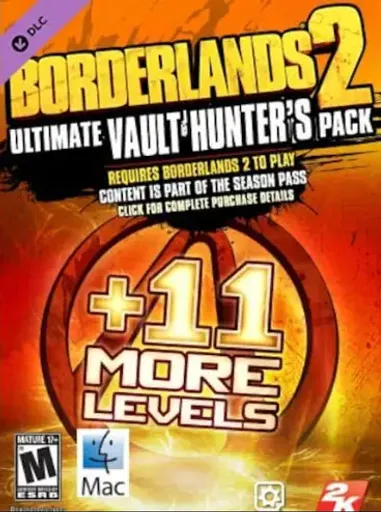 Borderlands 2 - Ultimate Vault Hunters Upgrade Pack 2 DLC (Global) (PC / Mac / Linux) - Steam - Digital Key