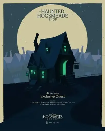 Hogwarts Legacy - Haunted Hogsmeade quest DLC (Europe) (PS5) - PSN - Digital Key
