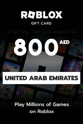 Roblox 800 AED Gift Card (United Arab Emirates) - Digital Key