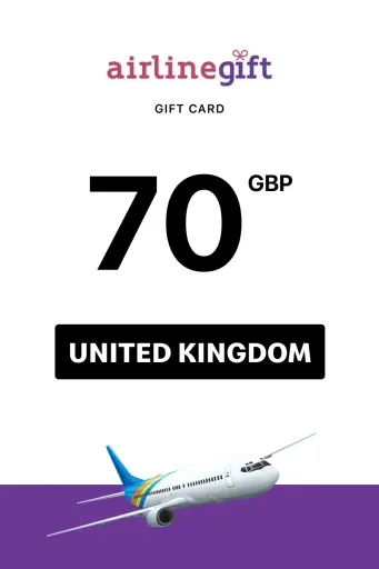 Airline Gift 70 GBP Gift Card (United Kingdom) - Digital Key
