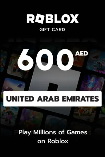 Roblox 600 AED Gift Card (United Arab Emirates) - Digital Key
