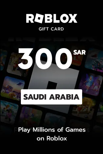 Roblox 300 SAR Gift Card (Saudi Arabia) - Digital Key