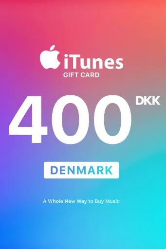 Apple iTunes 400 DKK Gift Card (Denmark) - Digital Key