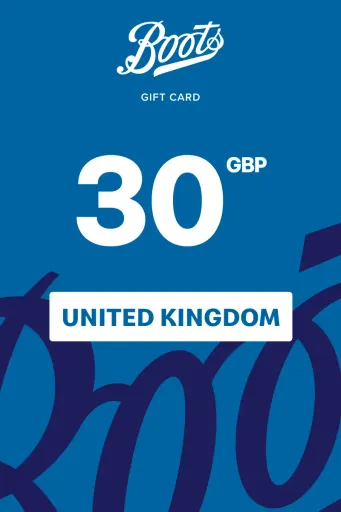 Boots 30 GBP Gift Card (United Kingdom) - Digital Key
