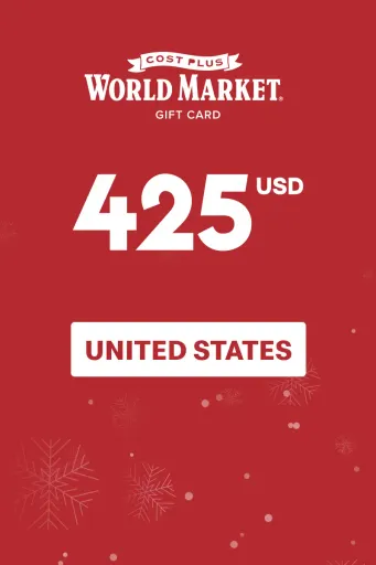 Cost Plus World Market 425 USD Gift Card (United States) - Digital Key