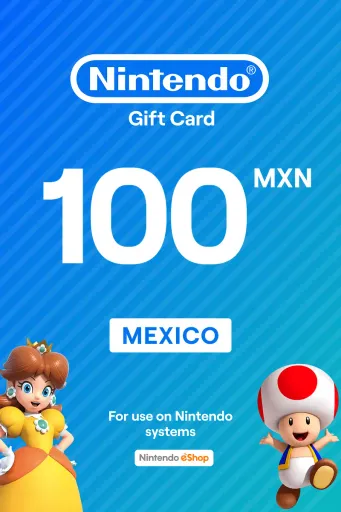 Nintendo eShop 100 MXN Gift Card (Mexico) - Digital Key