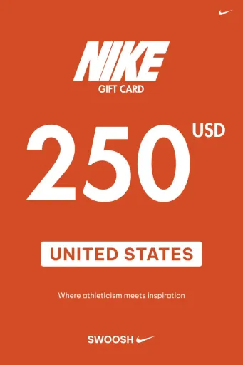 Nike 250 USD Gift Card (United States) - Digital Key