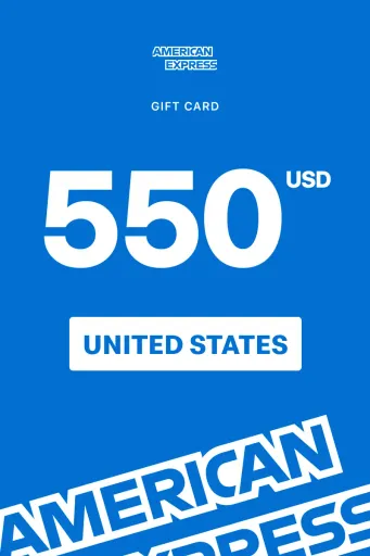 American Express 550 USD Gift Card (United States) - Digital Key