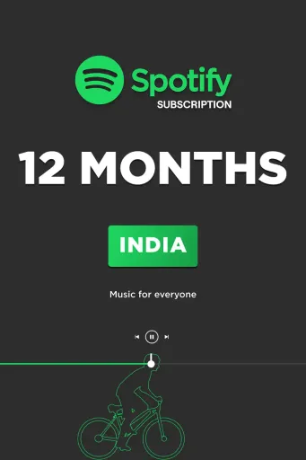 Spotify Premium 12 Months Subscription (India) - Digital Key
