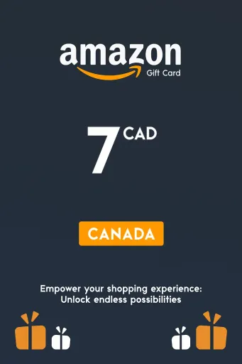 Amazon 7 CAD Gift Card (Canada) - Digital Key