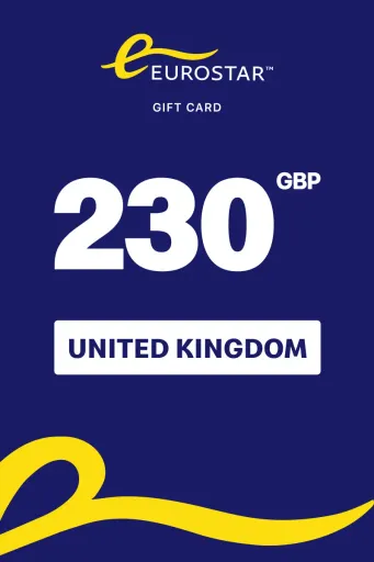 Eurostar 230 GBP Gift Card (United Kingdom) - Digital Key