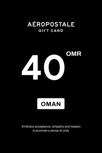 Aeropostale 40 OMR Gift Card (Oman) - Digital Key