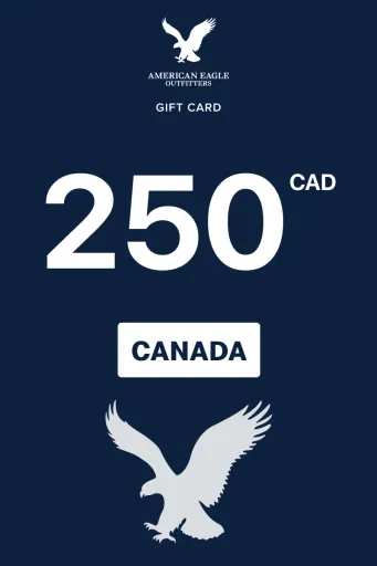 Product Image - American Eagle Outfitters 250 CAD Gift Card (Canada) - Digital Key