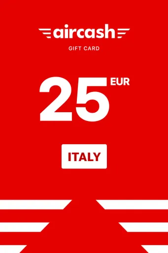 AirCash 25 EUR Gift Card (Italy) - Digital Key